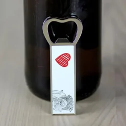 Shar Pei - flasköppnare med en hund, personlig kylöppnare, unik present till en man från Art-Dog