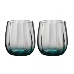 Søholm Sonja Vattenglas Blå 30cl, 2-pack (Defekta) - Aida