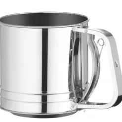 Sikt, stålkopp för siktning av mjöl, 550 g