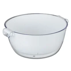 Sil med skål, 10x22,5x21 cm, Transparent, Vit