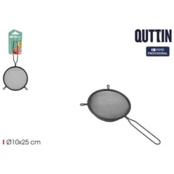 Sil Quttin Svart Metall Ø 10 cm (24 antal)