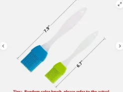 Silicone Pastry Brush Basting Brush Set 2 Pack