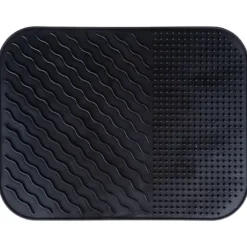 Silikon diskmatta, svart, 34x26,5 cm