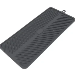 Silikon Dräneringsdyna Multifunktionell Vattentät Hopfällbar Värmebeständig Tjockare Silikon Disktorkmatta för Köksbar