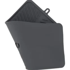 Silikon Dräneringsdyna Multifunktionell Vattentät Hopfällbar Värmebeständig Tjockare Silikon Disktorkmatta för Köksbar