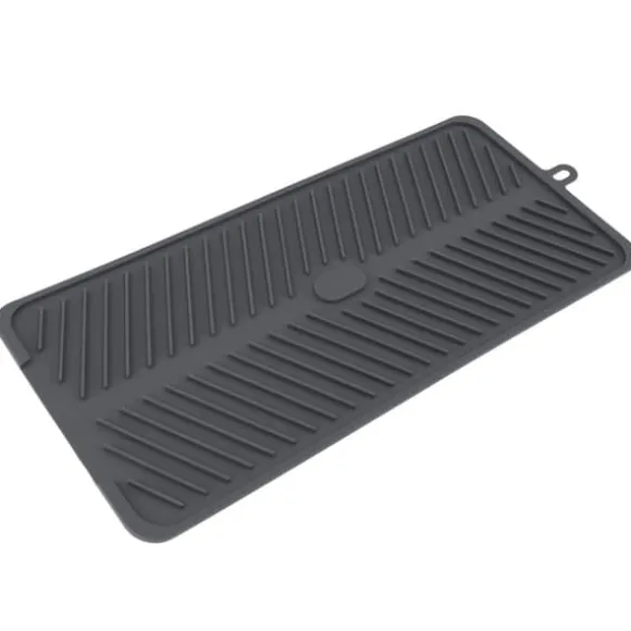 Silikon Dräneringsdyna Multifunktionell Vattentät Hopfällbar Värmebeständig Tjockare Silikon Disktorkmatta för Köksbar