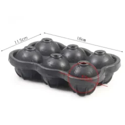 Silikon Isbollsform – Isform för Isbollar Runda Isbitar Kulor