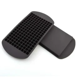 Silikon Isform 160 Små Isbitar Svart