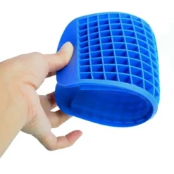 Silikon Isform 160 Små Isbitar Svart