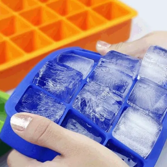 Silikon Isform för Fyrkantiga Isbitar Iskuber
