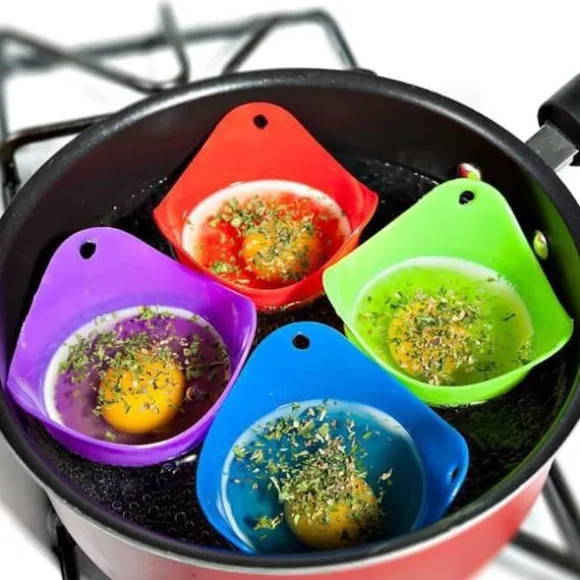 Silikon Köksbakande Äggpanna 1st