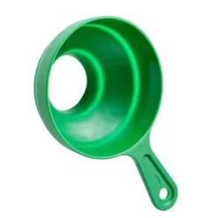 Silikon Kökstratt Hopfällbar Multifunktionell Kökstratt med bred mun Grön