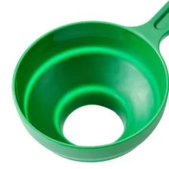 Silikon Kökstratt Hopfällbar Multifunktionell Kökstratt med bred mun Grön