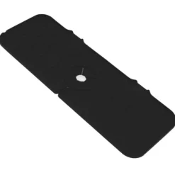 Silikon Kranmatta BPA-fri Återanvändbar Hållbar Stänksäker Silikon Handfat Dräneringsdyna för kök Badrum Svart