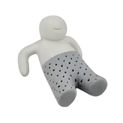 Silikon Ört Infuser Grå Filter Te Sil