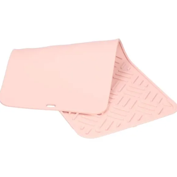 Silikon Värmeisoleringsdyna Skrivbord Anti-Skolning Vattentät Silikondyna för Hemkök (Rosa, 45x20cm)