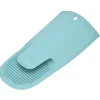Silikon Värmeisoleringshandskar Förtjockade Anti-Slip Ugnsvantar Handskar för mikrovågsgrillNordic Green
