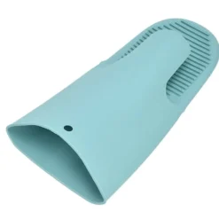 Silikon Värmeisoleringshandskar Förtjockade Anti-Slip Ugnsvantar Handskar för mikrovågsgrillNordic Green