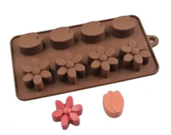 Silikonform för ischoklad TULPANBLOMMA