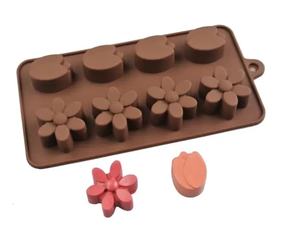 Silikonform för ischoklad TULPANBLOMMA