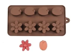 Silikonform för ischoklad TULPANBLOMMA