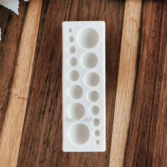 Silikonform för Pärlor och Cirklar