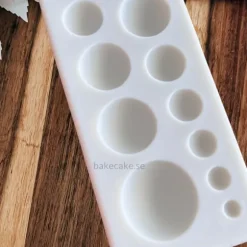 Silikonform för Pärlor och Cirklar