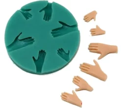 Silikonform för sockerpasta SMÅ HÄNDER HÄNDER