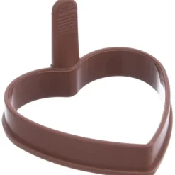 Silikonform för stekning av stekt ägg Hjärtformad stekt äggform