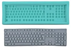 Silikonform för tangentbord