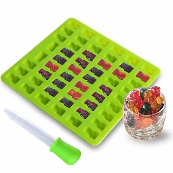 Silikonform GUMMIES BEARS med pipett