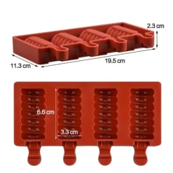 Silikonglassform 4 GN glass