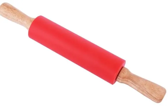 Silikonkavel non-stick RÖD 38cm