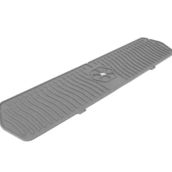 Silikonkranskydd Köksdiskskydd Silikonkranhandtag Droppfångare Svamphållare Matta 61CM Stor Storlek Grå