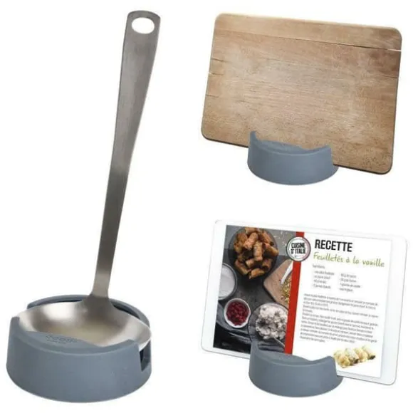 SILIKONSTÄLL för en sked, kokbok eller surfplatta