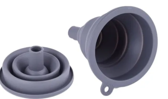 Silikontratt Hopfällbar Grå