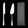 Silver tårtkniv pizza spade set