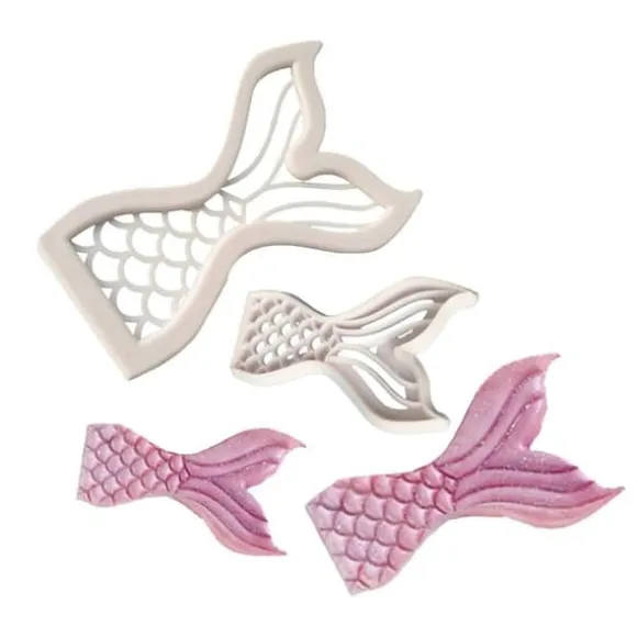 Sjöjungfru Fena 2-pack | Mermaid Tail Utstickare