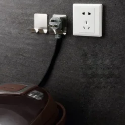 Självhäftande hängare i rostfritt stål