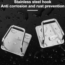 Självhäftande Krok Hållare för Disksvamp Rostfritt Stål