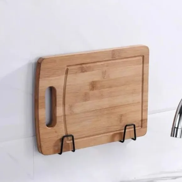 Självhäftande Krok Hållare för Disksvamp Rostfritt Stål Svart