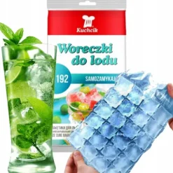 Självstängande ispåsar, starka, x192 bollar, KUCHCIK 2907