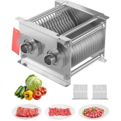 SJY-DQ90 Köttskärmaskinblad, 7 mm, Rostfritt Stål, Idealisk för Köttslider