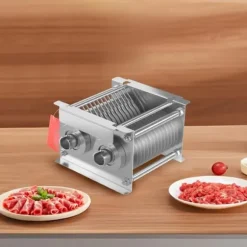 SJY-DQ90 Köttskärmaskinblad, 7 mm, Rostfritt Stål, Idealisk för Köttslider