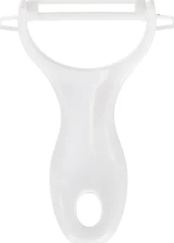 Skalare - skalare - skalare - zester - fluter Fackelmann - 41994 - Fackemann Keramisk skalare Grön/Vit 13 cm