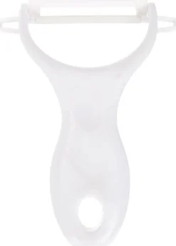 Skalare - skalare - skalare - zester - fluter Fackelmann - 41994 - Fackemann Keramisk skalare Grön/Vit 13 cm