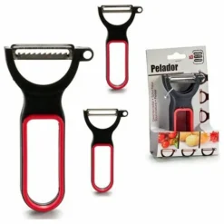 Skalare Svart Röd Stål Gummi polypropen 11 x 17,5 x 4,5 cm 13 x 4,5 x 7 cm