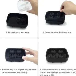 Skeleton Skull Silikon iskubbricka med lock BPA-fri mögelmaskin Chokladgodis Halloween Deco