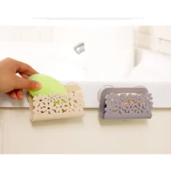 Säkerhets tvålställ med sugpropp - CODREAM - Grå - Plastik