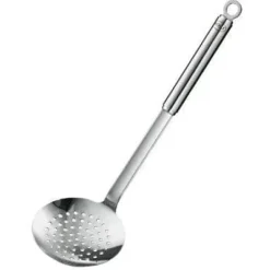 Skimmer - Rösle - Runt handtag - 18/10 rostfritt stål - Längd 36,5 cm - Ø 12,0 cm